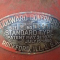 Woodward water wheel governor nameplate.JPG